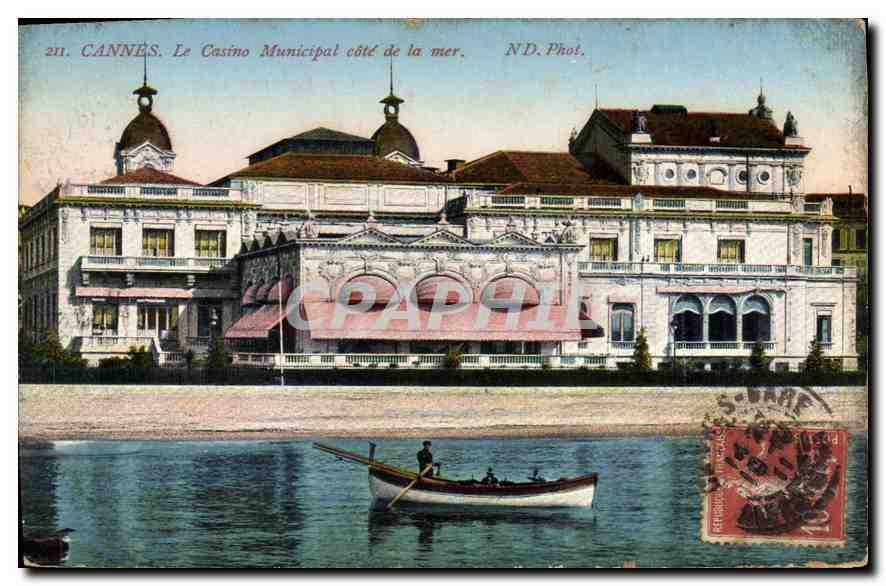 CANNES. Le Casino Municipal côté de la mer — ND.Phôt. — n°211