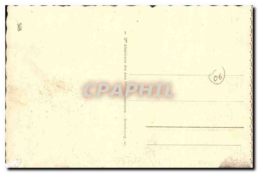 CPA Beaulieu Cap Ferrat et Points St Hospice  — Verso