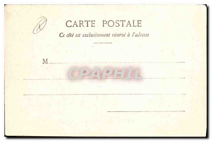 CPA Monte Carlo Casino et Jardins  — Rückseite