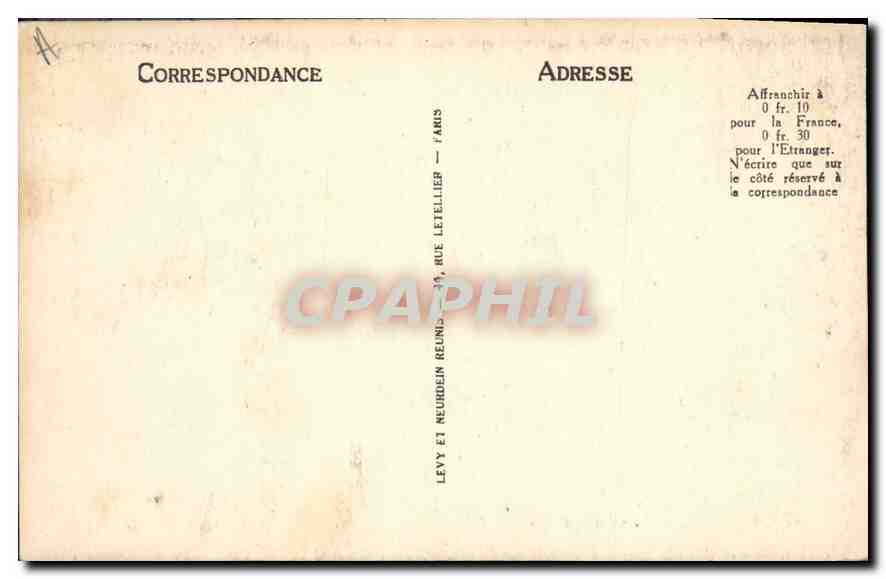 Draguignan - La Cathédrale — Selecta LL n°47 — Reverso