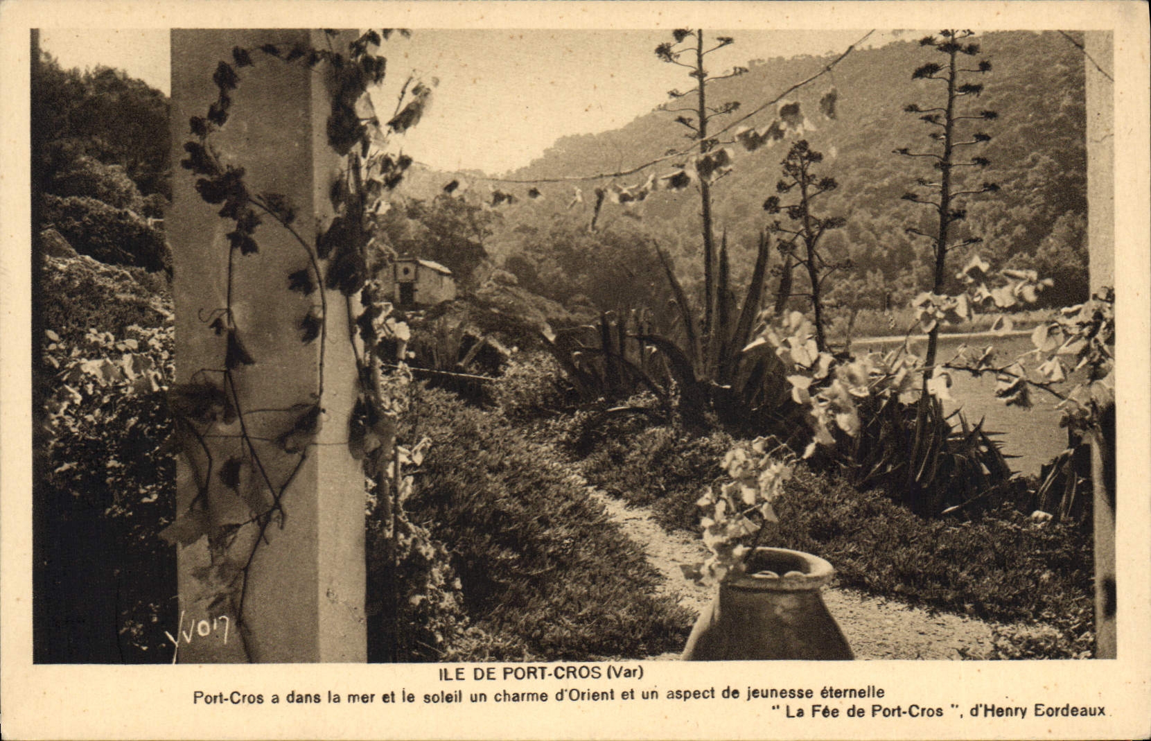 Ile de Port-Cros (Var) — 'La Fée de Port-Cros' d'Henry Eordeaux