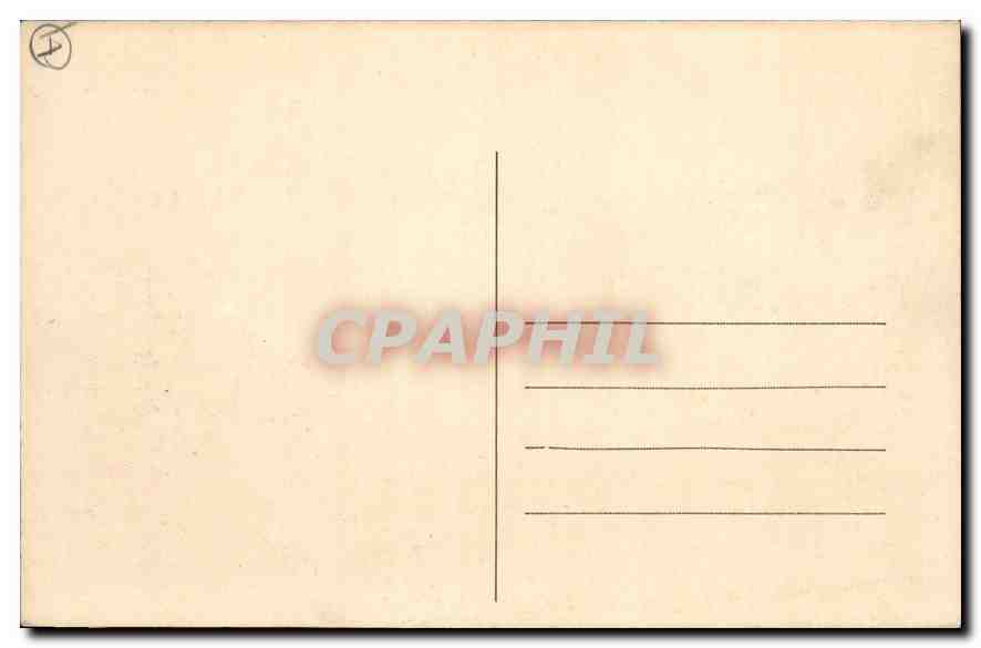 CPA Chateu Cordion Allee des Palmiers  — Rückseite