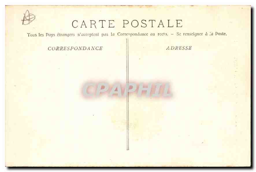 CPA Toulon La Caisse d'epargne  — Verso
