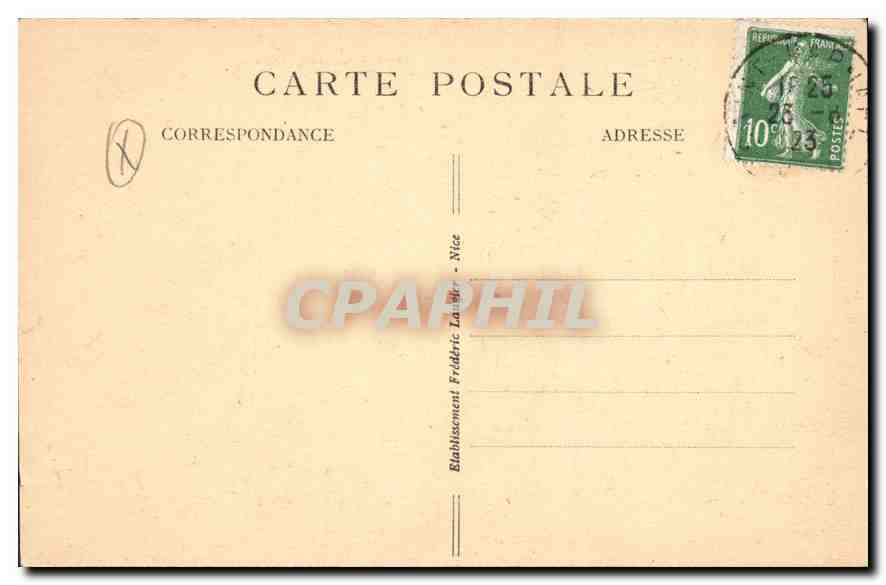 Saint-Raphaël (Var) — Der Seelöwe und der Landlöwe — Verlag FL. — Rückseite