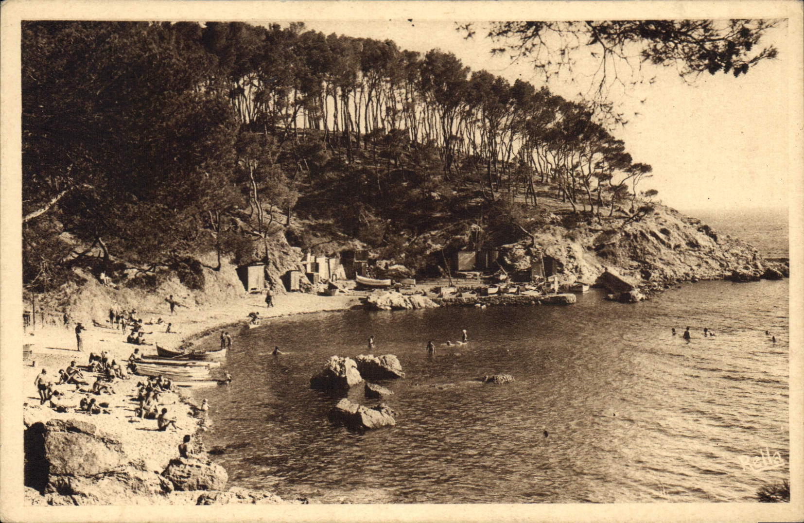 Anse de Méjan am Cap Brun — Toulon — Sammlung 'RELLA' — Die Var-Küste der Côte d'Azur