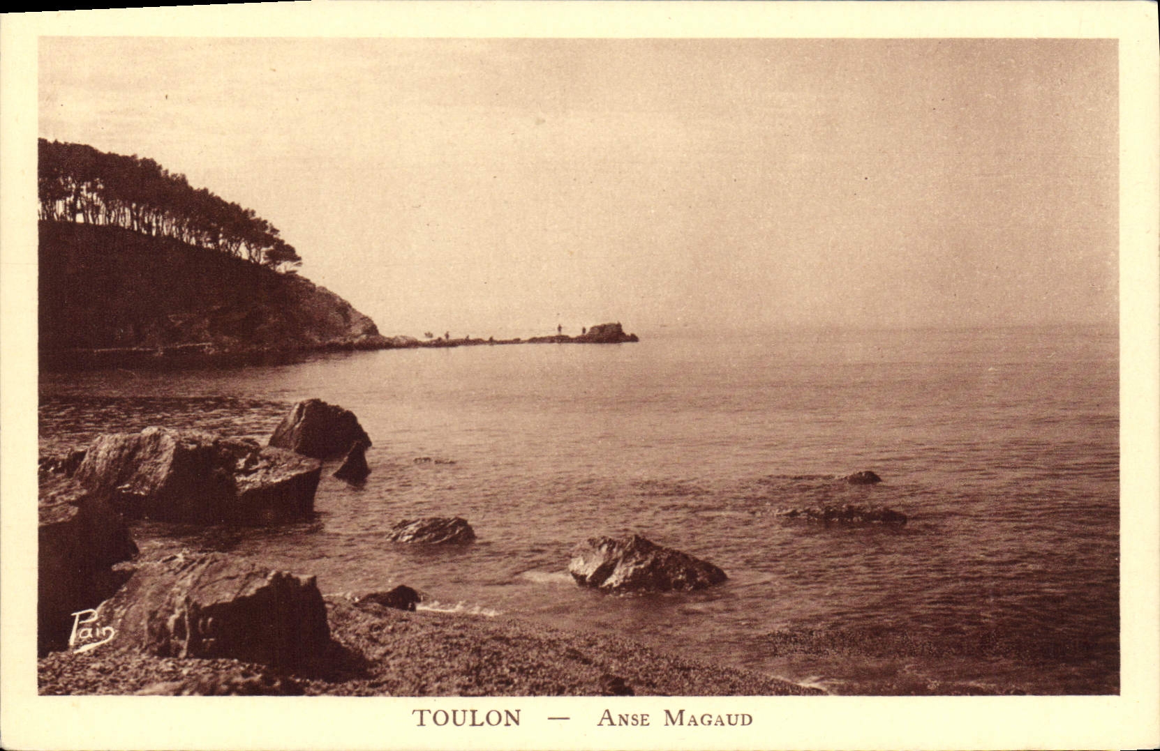 Toulon — Anse Magaud — éditeur PAIN