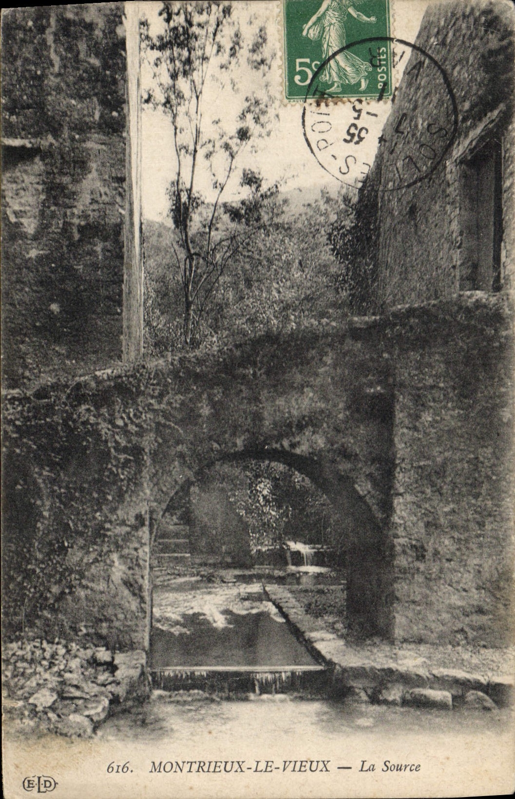 Montrieux-le-Vieux — La Source — Éditeur ELD, n° 616