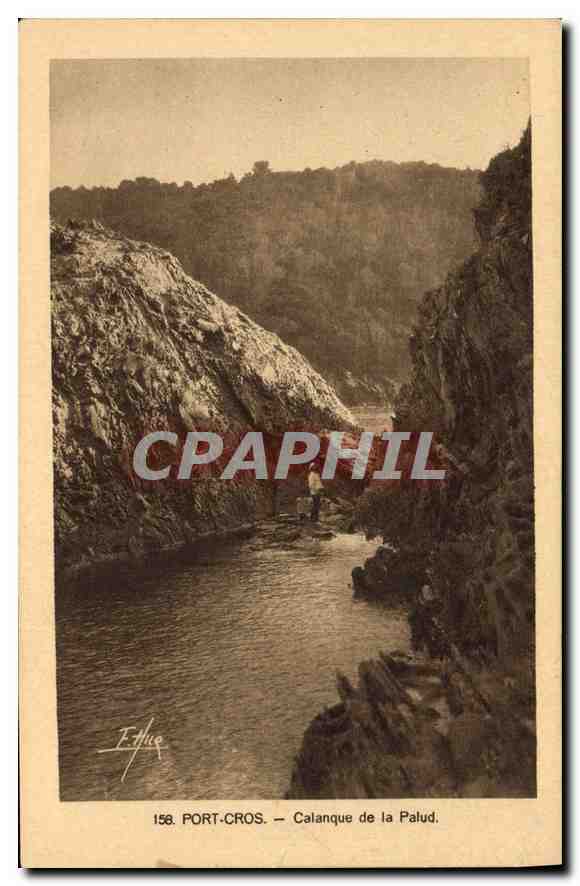 Port-Cros — Calanque de la Palud — Éditeur E. Fille
