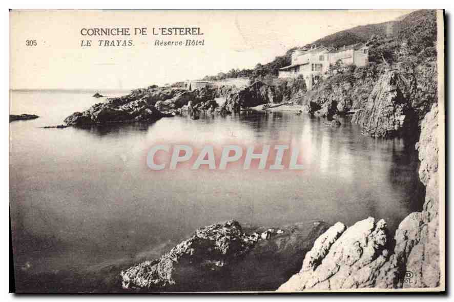 CPA Corniche de l'Esterel Le Trayas Reserve Hotel 