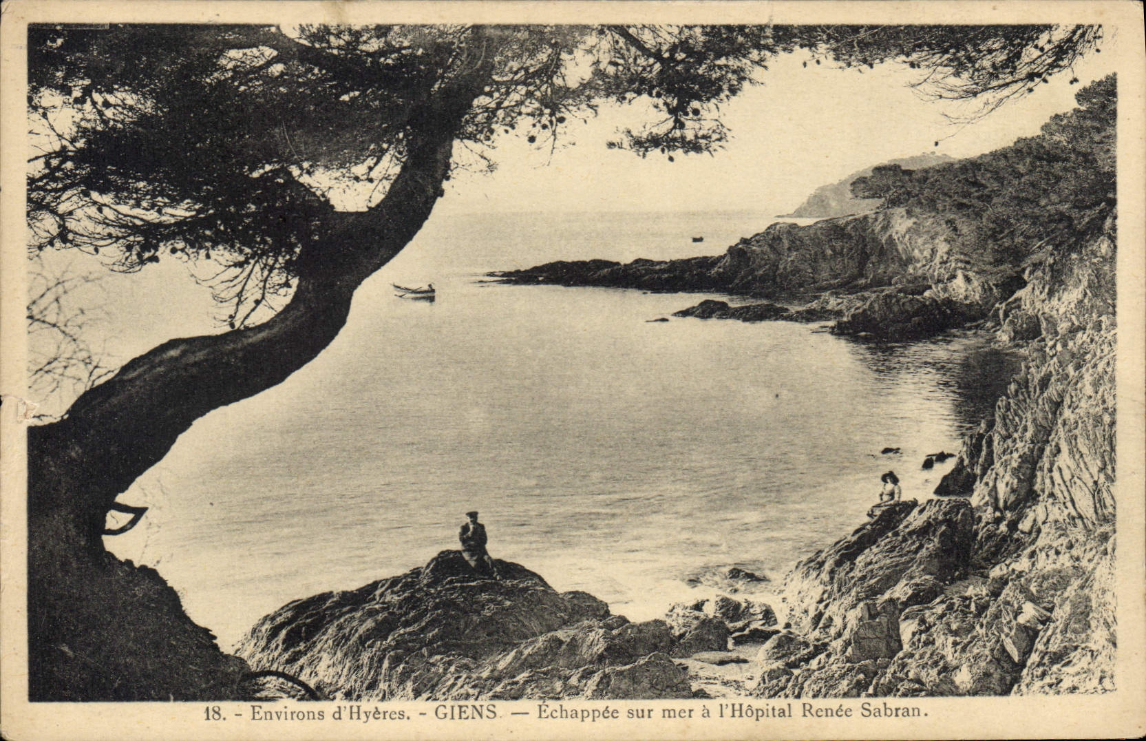 Environs d'Hyères — Echappée sur mer à l'Hôpital Renée Sabran — Librairie-Journal Taron