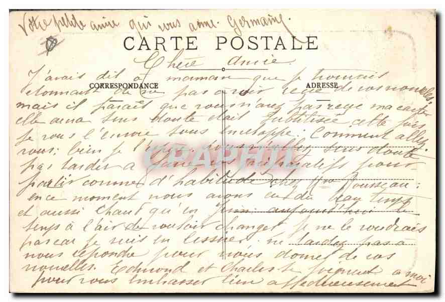 Le CAP-BRUN — Vue de la Côte — F.F. n°28 — Reverso