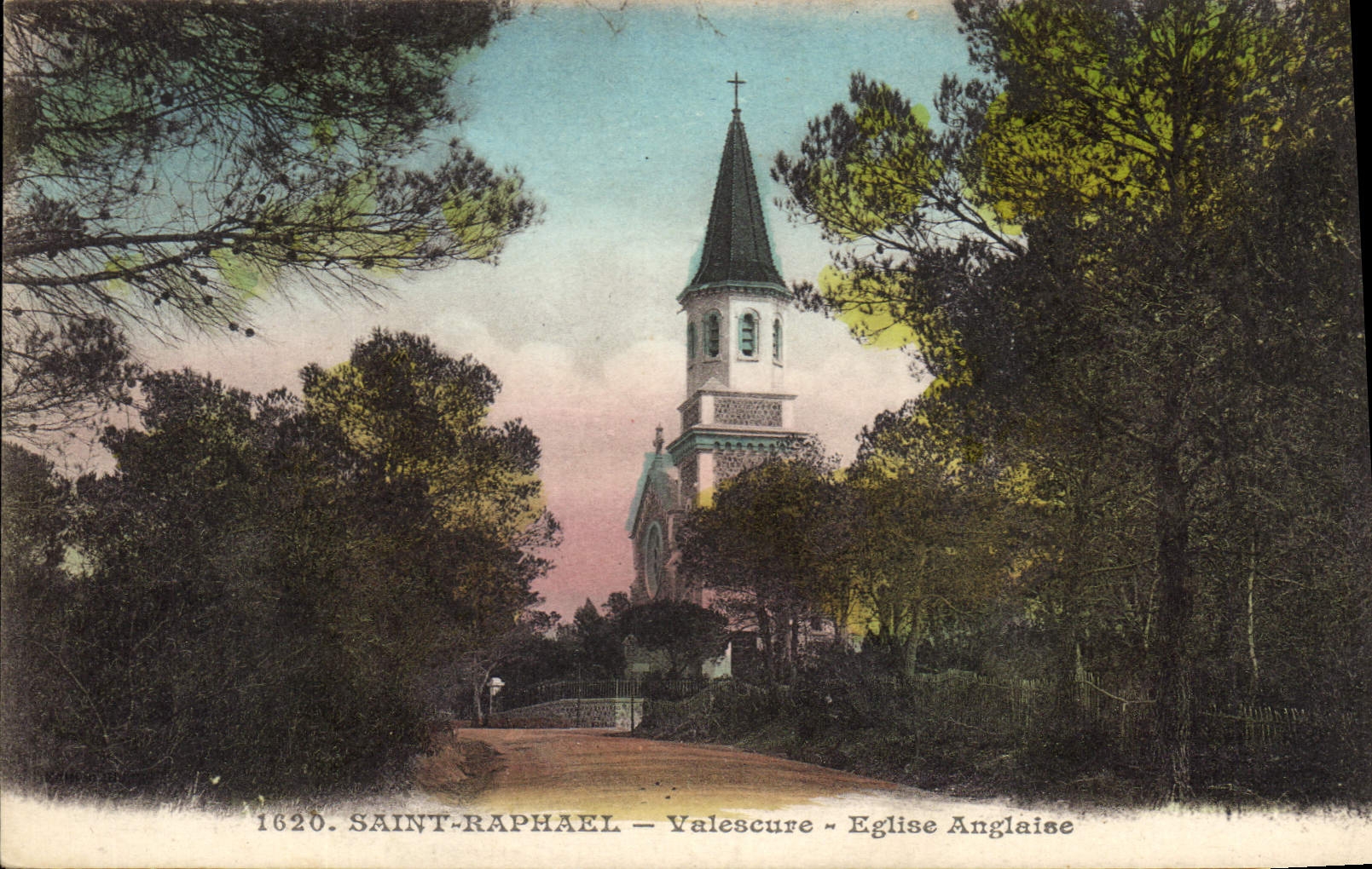 CPA Saint Raphael Valescure Eglise Anglaise 
