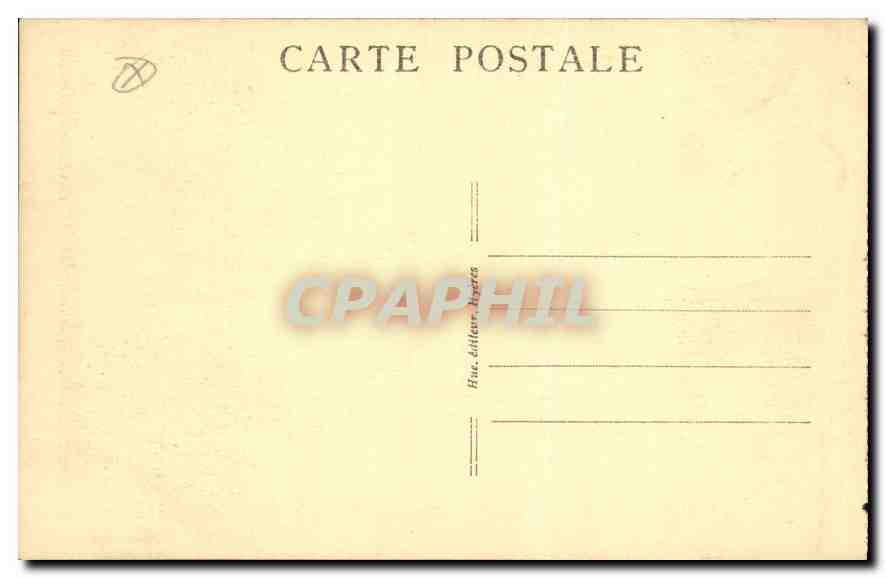 Hyères-les-Palmiers — Avenue Godillot — Éditeur E. Allas, n°75 — Verso
