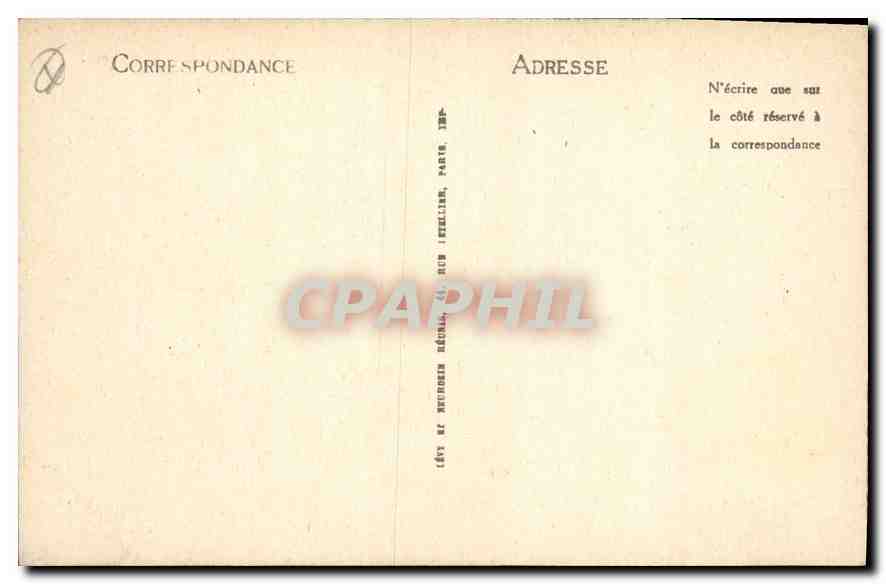 CPA Saint Raphael Le Reserve et le Roulevard Felix Martin  — Rückseite