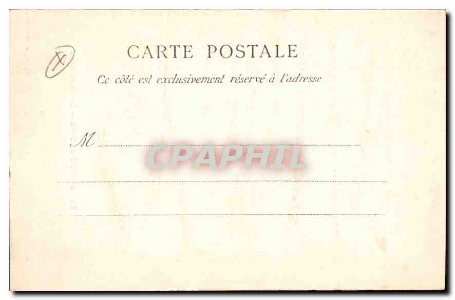 CPA Sainte Baume Le Saint Pilon  — Verso