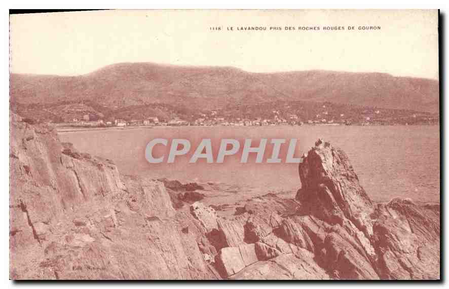 Le Lavandou vicino alle Roches Rouges de Gouron — Edit. Sirey — n° 11118