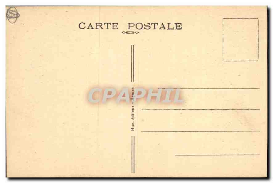 Environs d'Hyères. Giens — Les Pointes du Béton et de la Vignette vues du Niel — Huc, éditeur - Hyères — Verso
