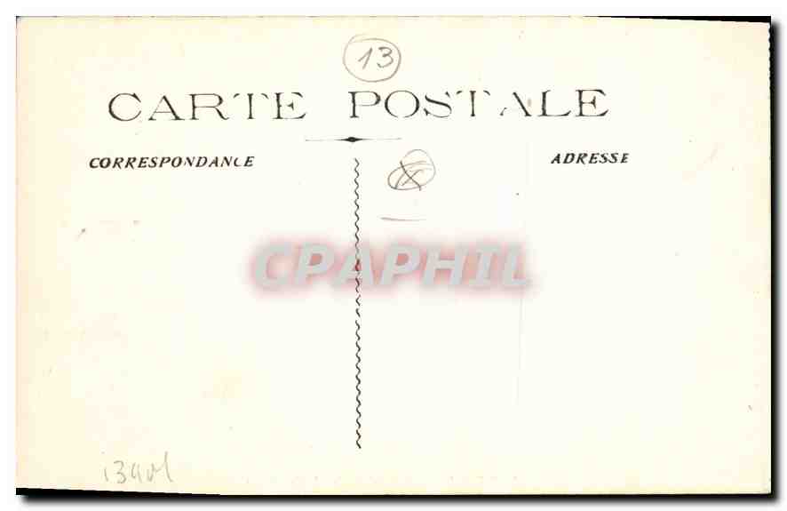 CPA La Sainte Baume l'Oratoire  — Verso