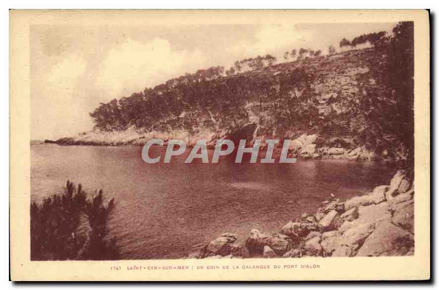 CPA Saint Cyr Mer Un Coin de la Calanque du Port 