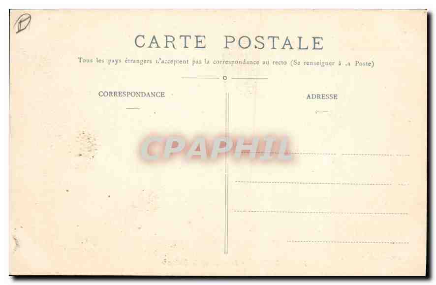 CPA La Ste Baume Le Couvent de Betbanie  — Verso