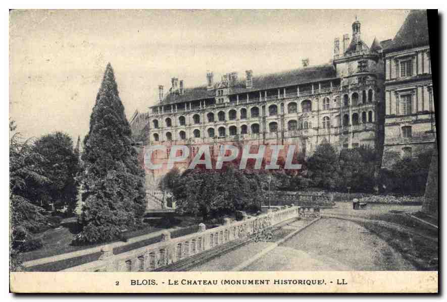 CPA Blois Le Chateau Monument Historique 