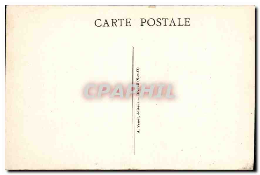 CPA Ambleny Cimetiere Militaire du Bois Robert  — Rückseite