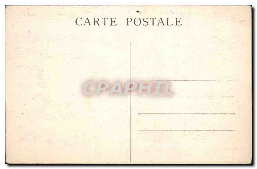 CPA Lyon Colline de Fourviere  — Verso