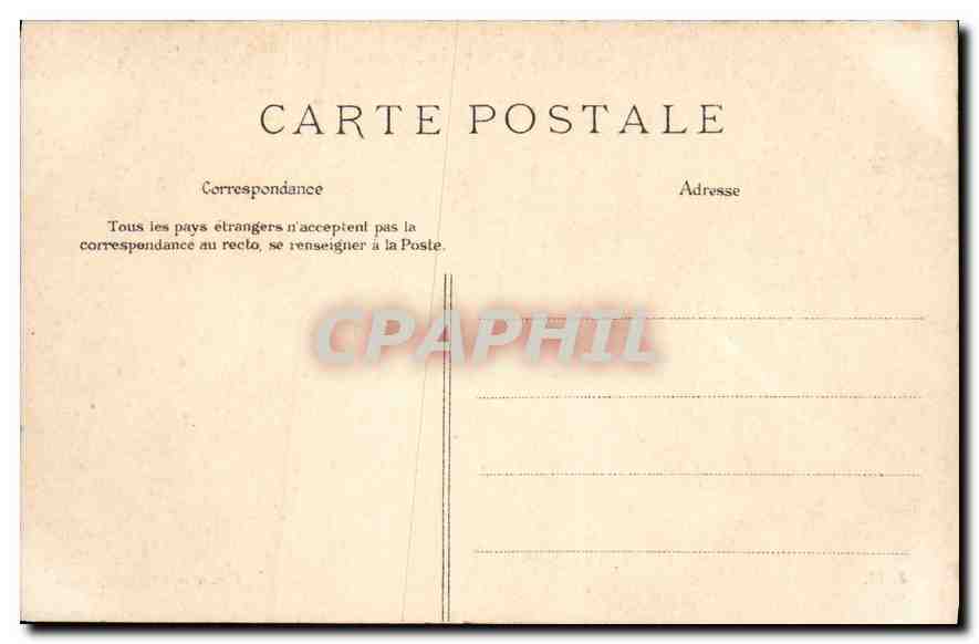 CPA Le Havre Effet de vague a la nouvelle jetee  — Rückseite