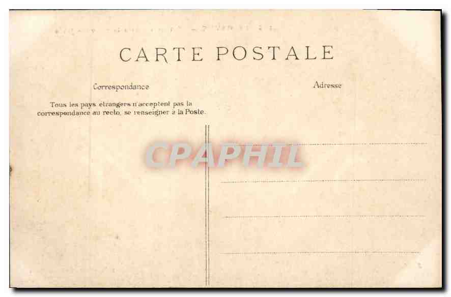 CPA Le Havre Effet de vague a la nouvelle jetee  — Rückseite