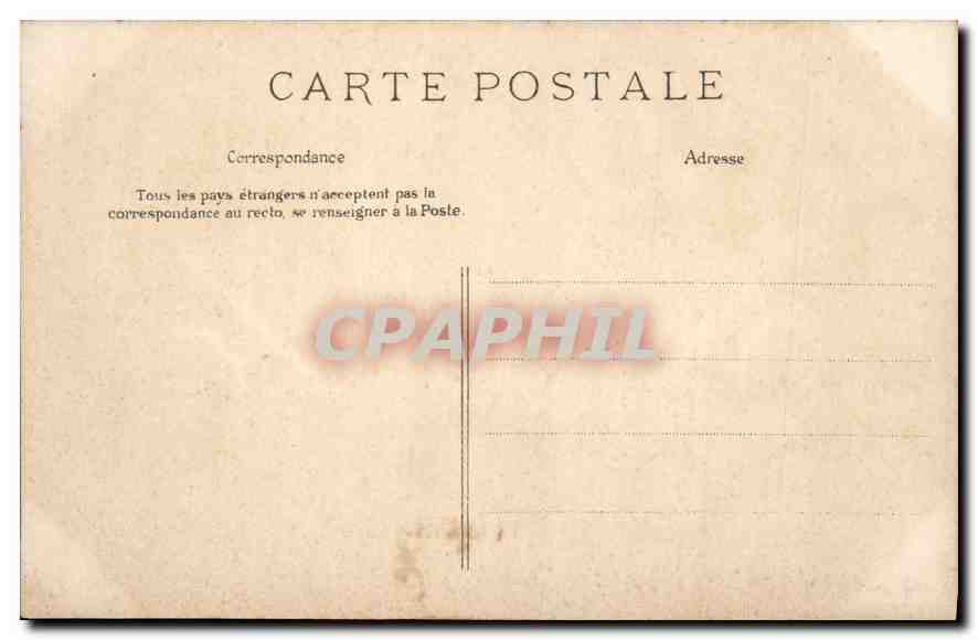 CPA Le Havre La Jetee un jour de Tempete  — Rückseite