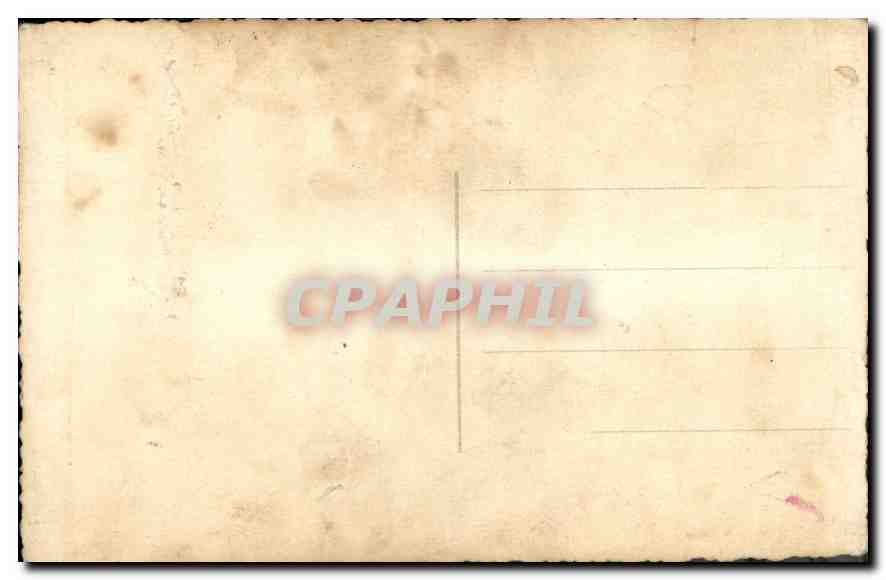 CPA Femme — Verso