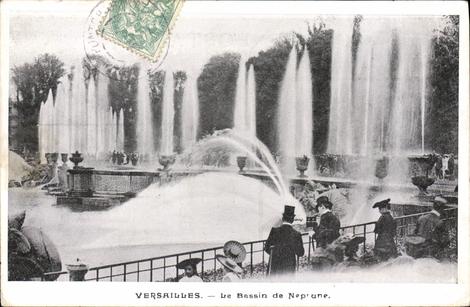 CPA Versailles Le Bassin de Neptune 