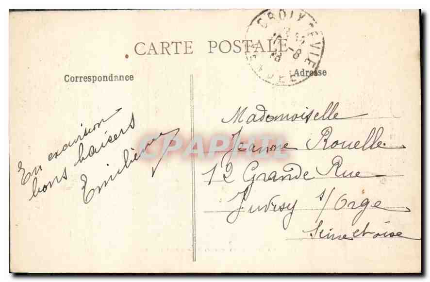 CPA L'Amour aux Marais Vendeens Foklore — Verso