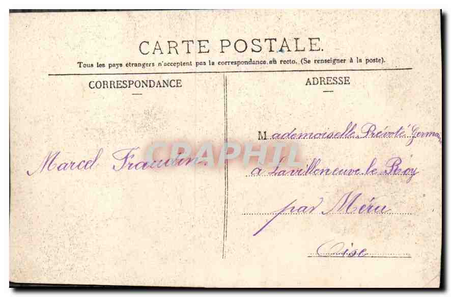 CPA Heureuse Annee  — Rückseite