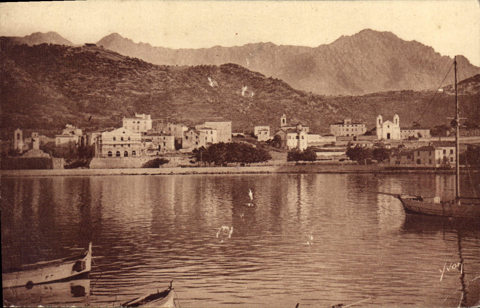 CPA La Corse Ile de Beaute Ile Rousse Vue generale 