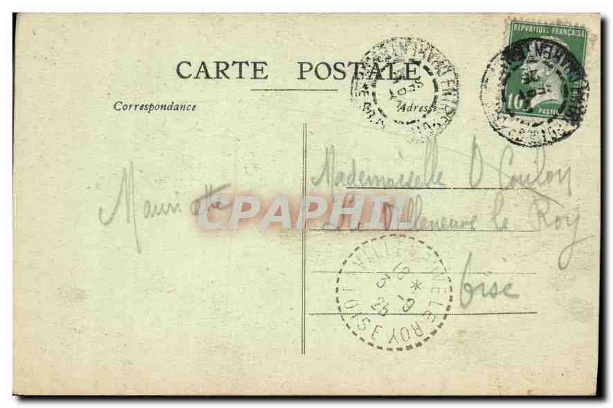 CPA Saintes Absisdiole de l'Eglise St Europe cote Nord  — Rückseite