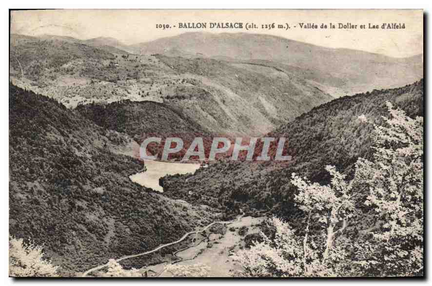 CPA Ballon d'Alsace Vallee de la Dollar et Lac d'Alfeld 