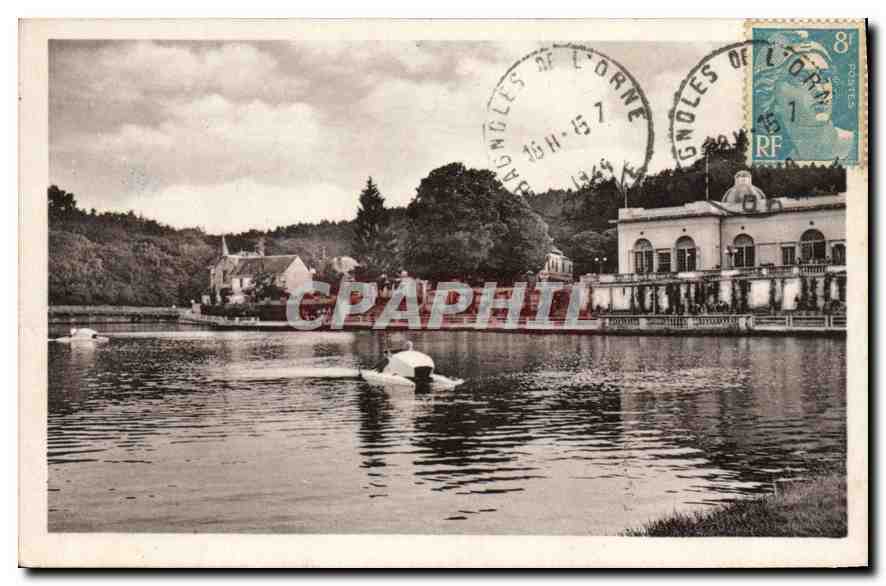 CPA Bagnoles de l'Orne Vue sur le Lac 