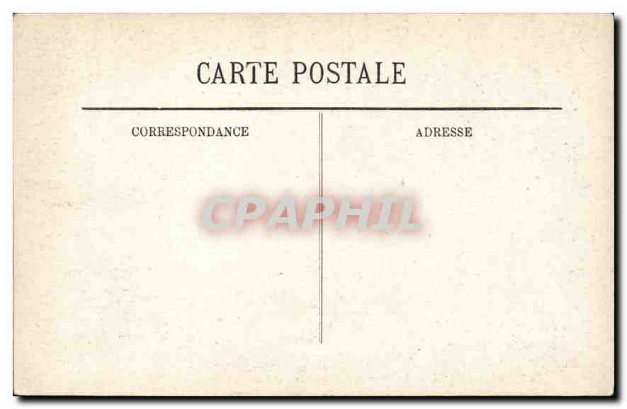 CPA Versailles Le Chateau Galerie des Batailles  — Rückseite