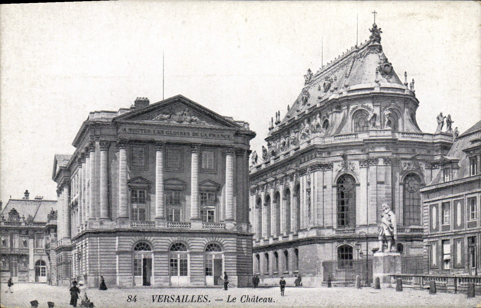 Versailles — Le Château — Éditeur anonyme, n° 84
