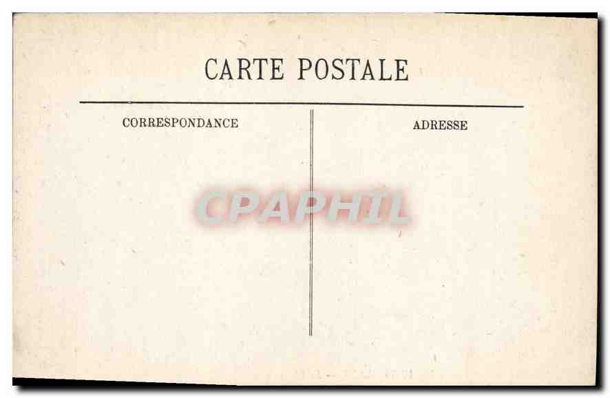 Versailles — Le Château — Éditeur anonyme, n° 84 — Rückseite