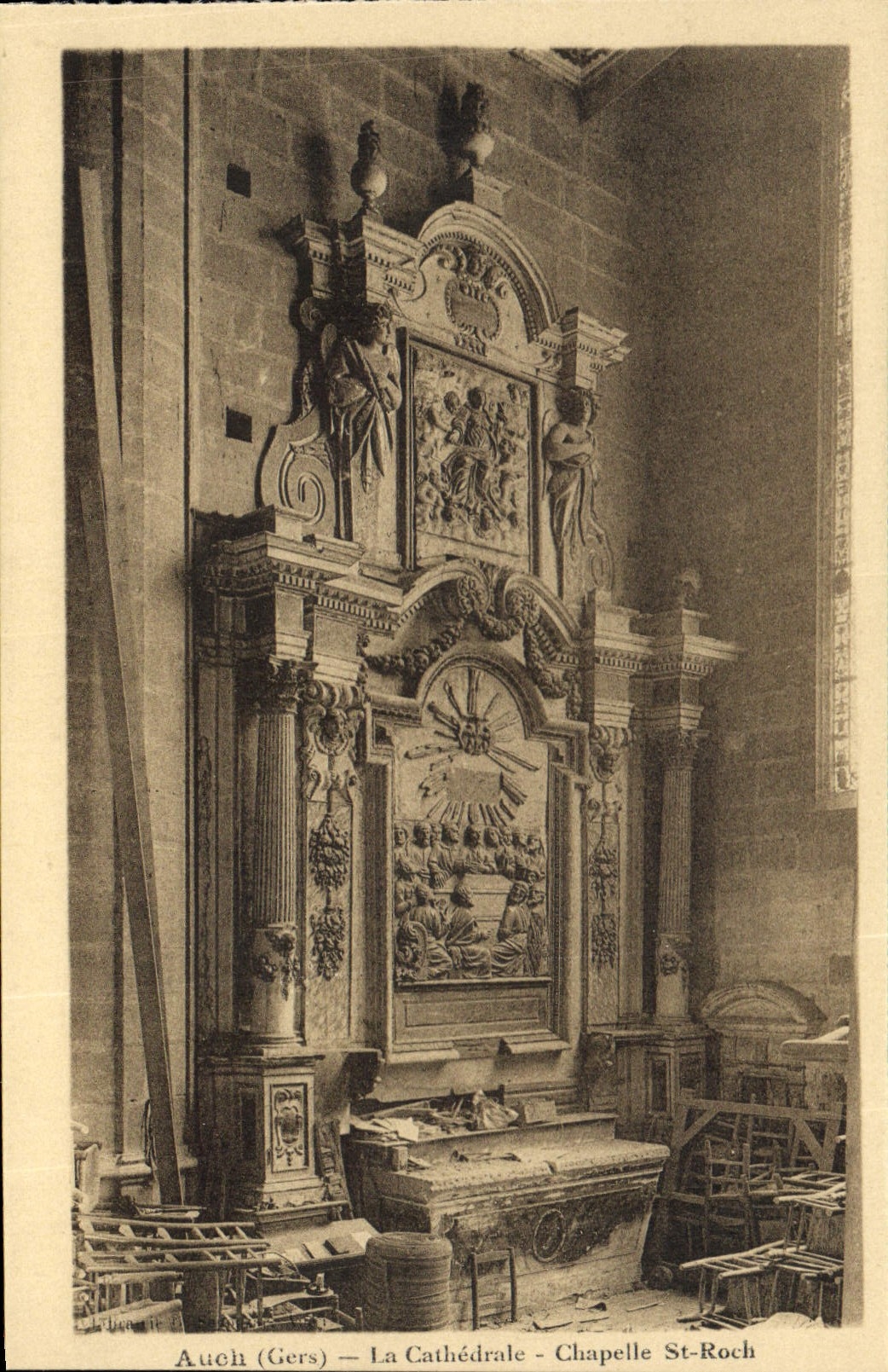 Auch (Gers) — La Cathédrale — Chapelle St-Roch