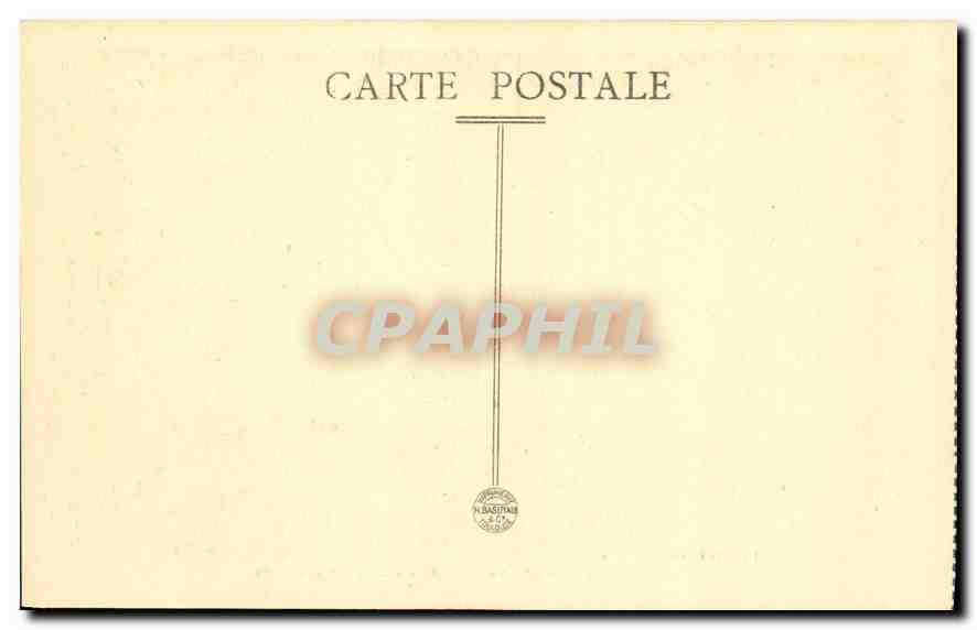 CPA Auch Gers Cathedrale Ste Marie Le Choeur  — Rückseite