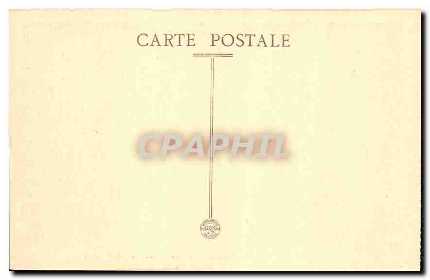 CPA Auch Gers Cathedrale Ste Marie Le Choeur 113 Stalles Orgue — Rückseite