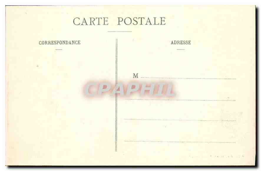 CPA Nancy Palais du Gouvernement et Eglise St Epyre  — Rückseite