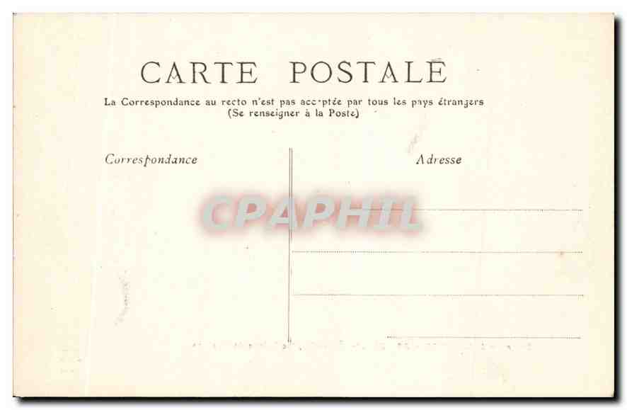 CPA Environs de Limoges Saint Leonard les Ruines de l'Artige  — Rückseite