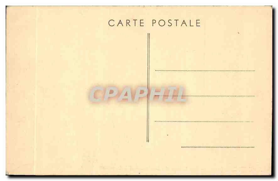 CPA Septmoncel Jura Les Lacets de Septmoncel a Lamoura  — Rückseite