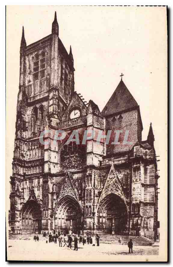Meaux — La Cathédrale — Imp. Letellier, Paris