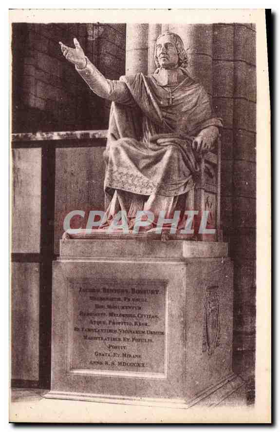 CPA Meaux La Cathedrale Le Monument de Bossuet 