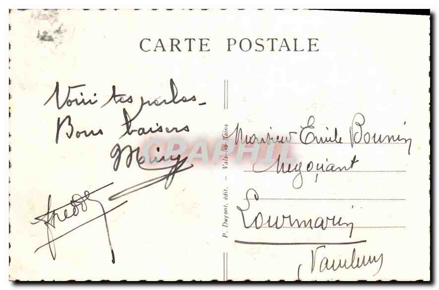 Vals-les-Bains — Buvette des Perles — L'Ardèche pittoresque — Rückseite